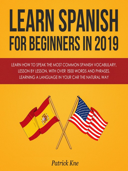 Cover image for Learn Spanish for Beginners in 2019